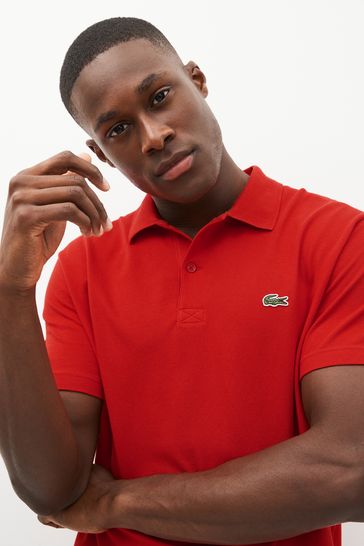 Lacoste polo stretch discount