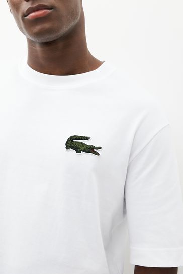 Lacoste large croc t shirt deals