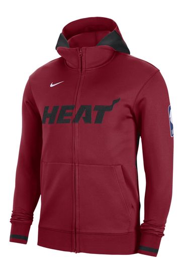 Buy Nike Red Fanatics Miami Heat Nike Thermaflex Full Zip Hoodie