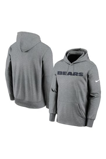Buy Nike Grey NFL Fanatics Chicago Bears Prime Wordmark Therma