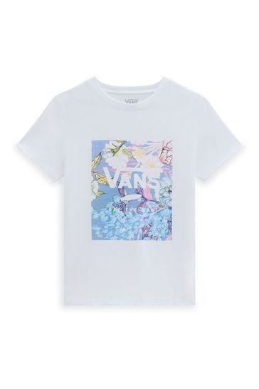 Camiseta de manga corta Vans Wild Bouquet Box Crew para mujer