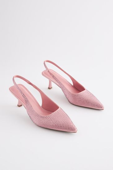 Studded outlet kitten heels