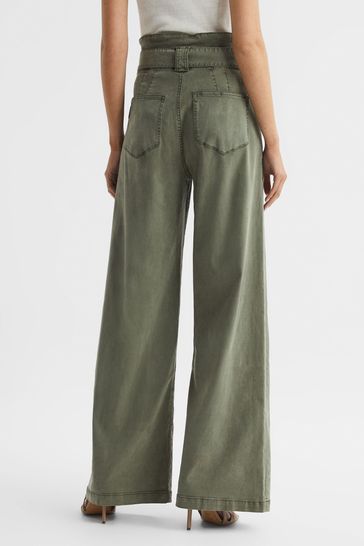 Bershka paperbag trousers discount
