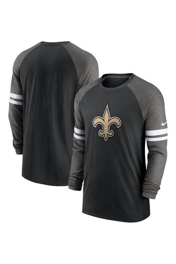 Buy Nike Black NFL Fanatics New Orleans Saints Dri Fit Cotton Long