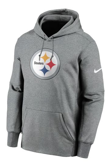 Buy Nike Grey NFL Fanatics Pittsburgh Steelers Prime Logo Therma