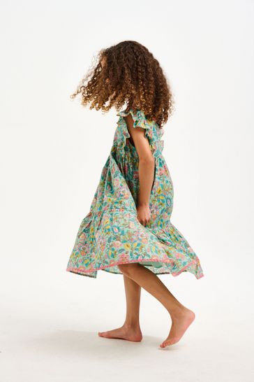 Buy Nicole Miller Green Floral Dress from Next Netherlands