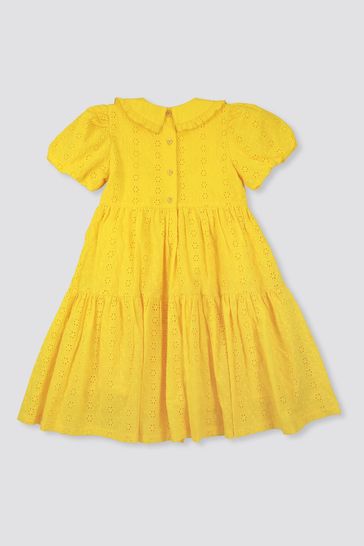 Nicole miller yellow dress online