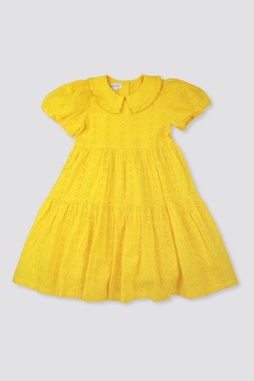 Nicole miller yellow dress deals