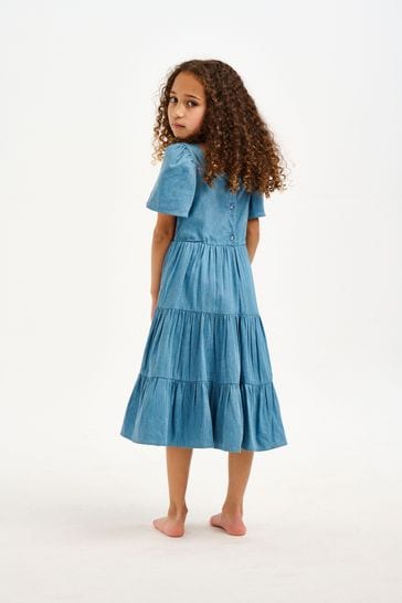 Nicole miller blue dress 2025