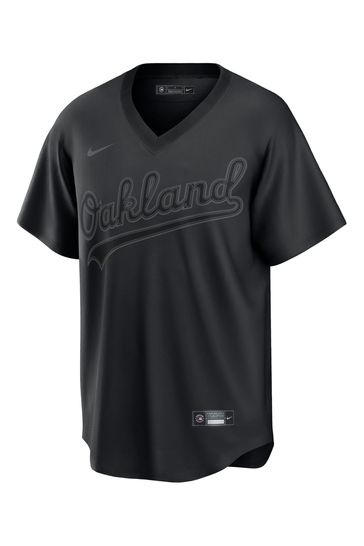 Oakland athletics black jersey new arrivals