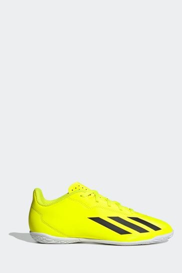 Buy adidas Yellow Performance X Crazyfast Club Indoor Boots from