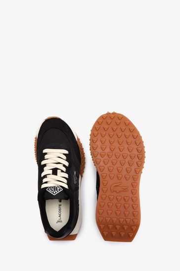 Lacoste Womens L Spin Deluxe Black Trainers