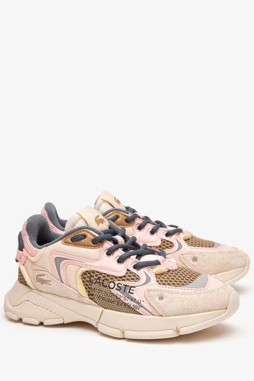 Lacoste white outlet trainers womens