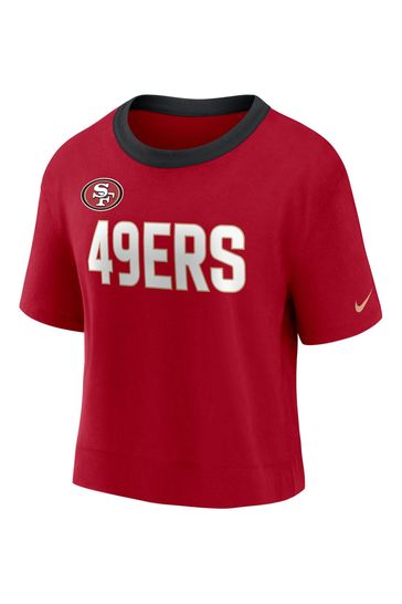 Buy Nike Red NFL Fanatics Womens San Francisco 49ers High Hip