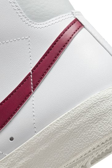 Buy Red White Blazer Mid 77 Vintage Trainers from Next Ireland