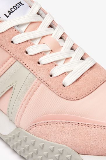 Lacoste deals pink trainers