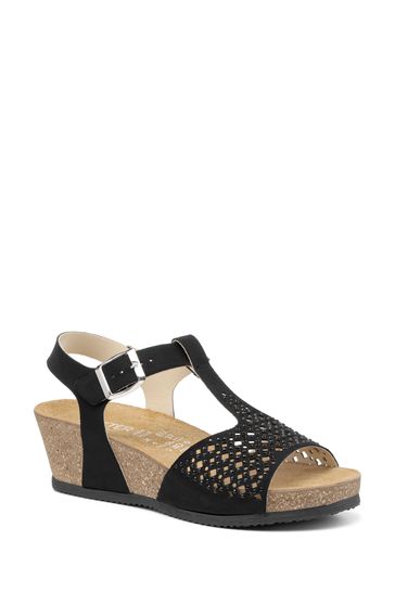 Hotter wedge sandals clearance