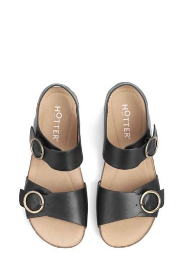 Hotter tourist sales sandals silver