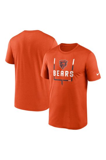 Orange chicago best sale bears shirt