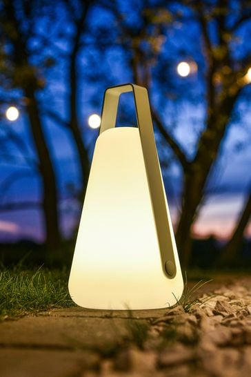 Extreme Lounging Clear Garden LED Light Rechargable Lamp