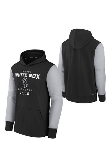 Nike white sox clearance hoodie