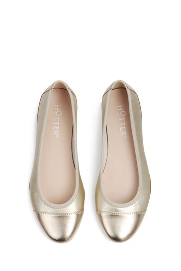 Buy Hotter Ivy Vegan Friendly Ballerina Pumps from Next Netherlands