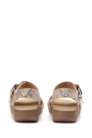 Hotter tourist sandals black on sale