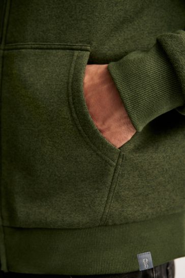 Green zip up fleece sales