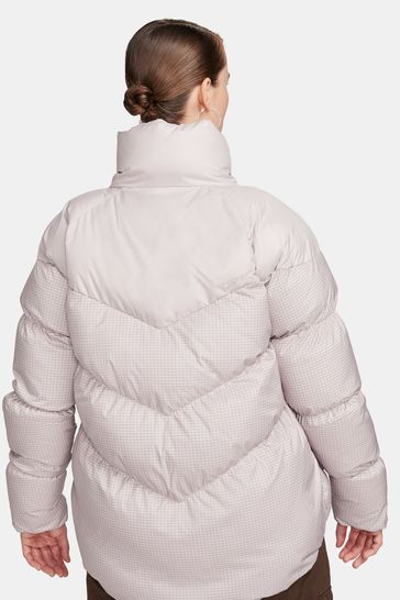 Nike cream puffer jacket on sale