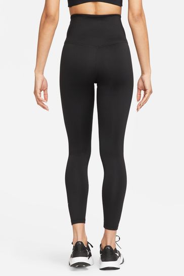 Nike Black Therma FIT One High Waisted 7 8 Leggings