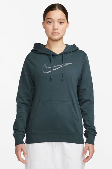 Metallic hot sale hoodie nike