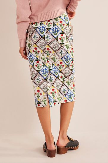 Boden floral deals pencil skirt