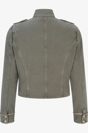 Mint velvet cheap military jacket