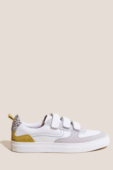 Velcro hotsell leather trainers