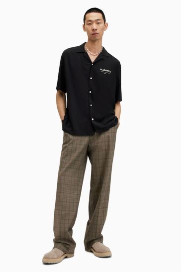 All black button up shirt discount