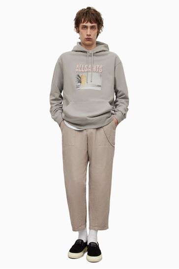 All saints hoodie clearance grey