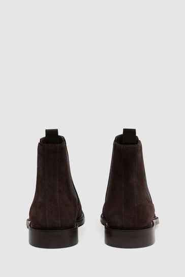Buy Reiss Chocolate Tenor Leather Chelsea Boots from Next Cyprus