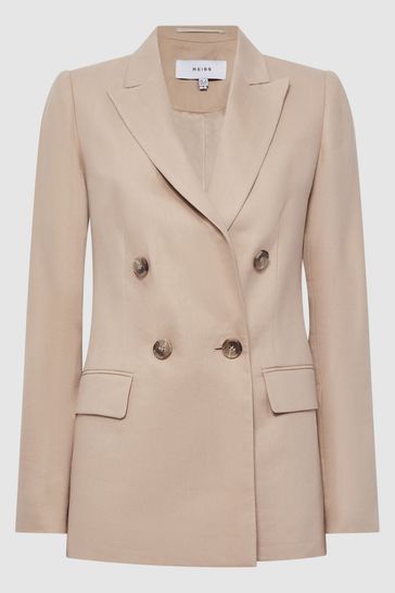 Petite double breasted blazer best sale