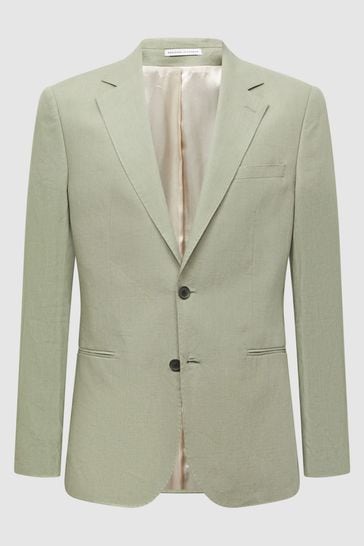 Reiss linen jacket outlet