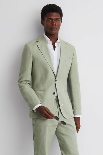 Reiss discount linen blazer