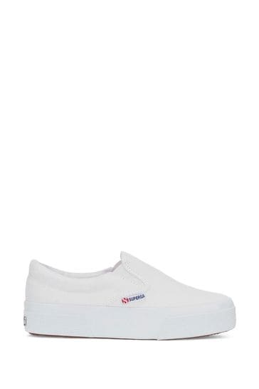 Superga slip on cheap trainers