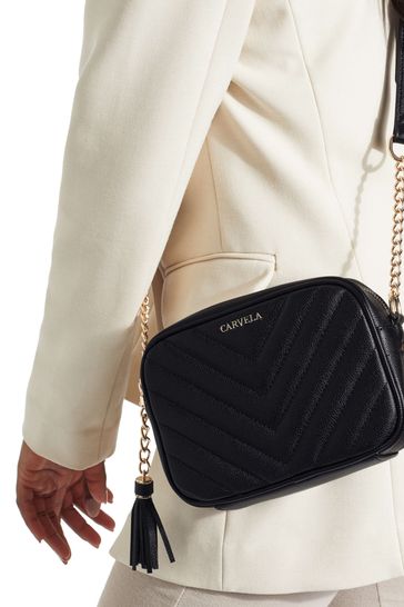 Buy Carvela Lara Black Tassel X Body Bag from the Next UK online shop