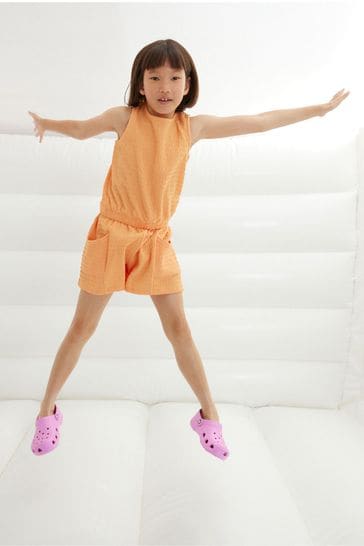 Crocs 2025 pink kids