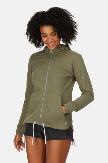 Buy Regatta Green Bayla Full Zip Hoodie from Next Estonia