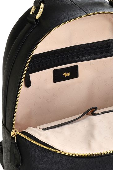 Buy Radley London Medium Witham Road Black Zip Top Backpack from the Laura Ashley online shop