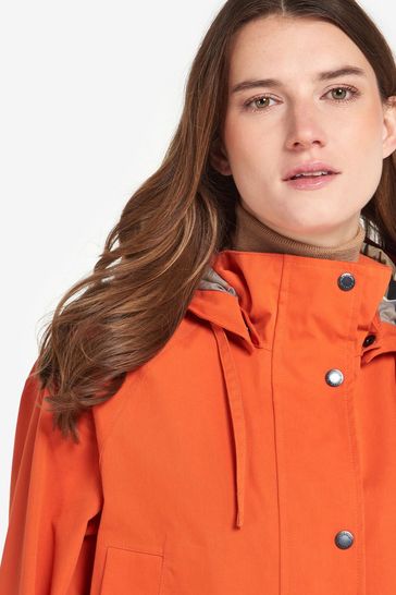 Barbour beadnell jacket Orange cheap