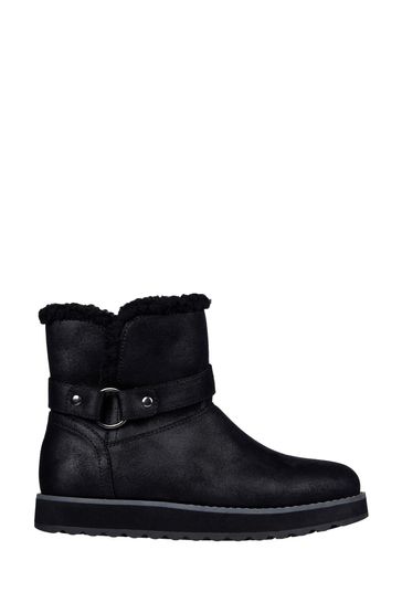 Buy Skechers Black Wide Fit Keepsakes 2.0 Ankle Womens Boots from Next Kuwait