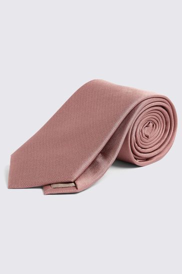 MOSS Purple Oxford Silk Tie