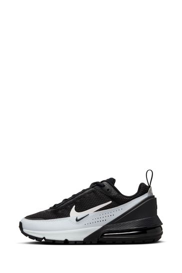 Nike Black White Youth Air Max Pulse Youth Trainers