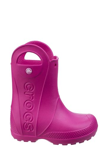 Crocs Green Toddler Waterproof Handle It Rain Boots